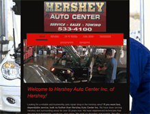 Tablet Screenshot of hersheyautocenter.com